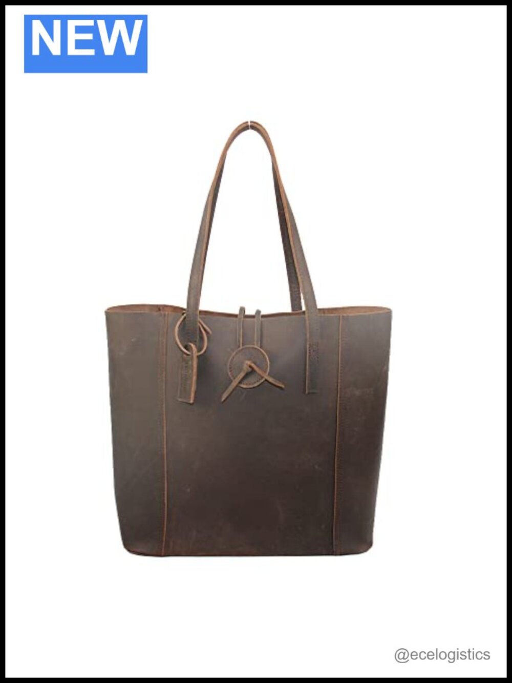 Large Cowhide Leather Vintage Baseball Glove Tote Handbag